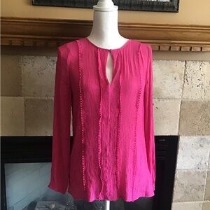 Beautiful Hot Pink Counterparts Woman’s Blouse!